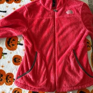 A HOT pink North Face Jacket